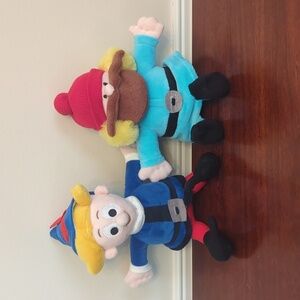 Hermey the Elf And Yukon Cornelius 8” Plush Rudolph The Red Nose Reindeer